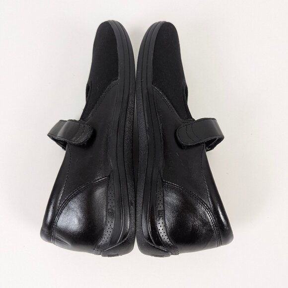 Drew | Black Mary Jane Magnolia Comfort Walking Shoes Size US10 - Picture 4 of 10
